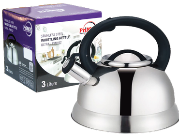 Prime Crown Stainless Steel Whistling Kettle – 3L – view 2