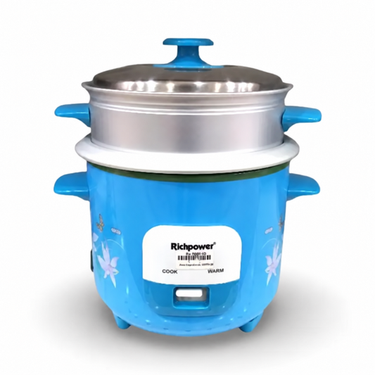 Richpower RPRC-6077 Rice Cooker with Steamer – 0.6L