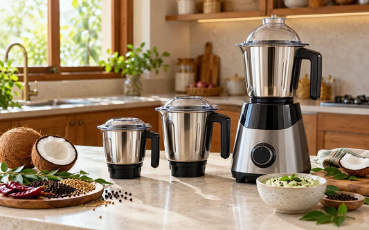 Mixer grinder and jar sizes for a kitchen buying guide
