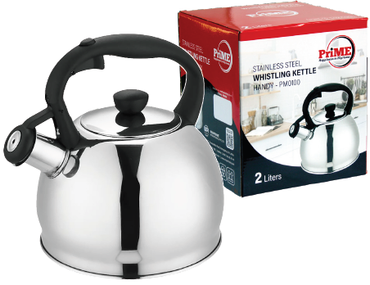 Prime Handy Stainless Steel Whistling Kettle – 2L – view 2