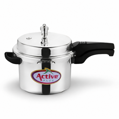 Active Plus Aluminium Pressure Cooker – 5L, 7.5L & 10L