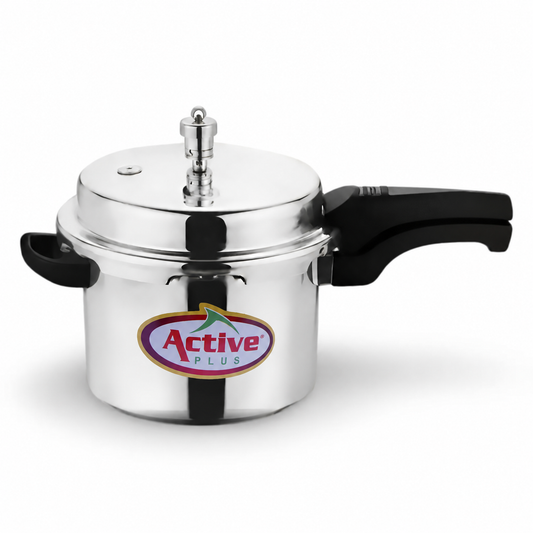 Active Plus Aluminium Pressure Cooker – 5L, 7.5L & 10L
