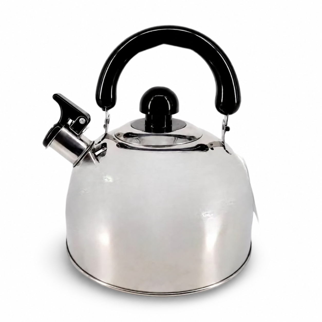 Rich Stainless Steel Whistling Kettle – 1.2L & 2.7L