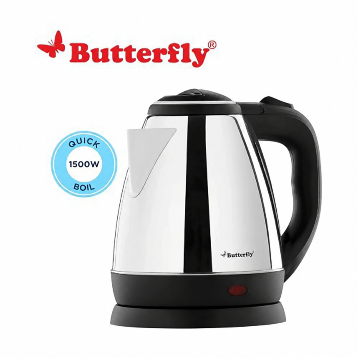 Butterfly Electric Kettle – 1.5L, 1500W