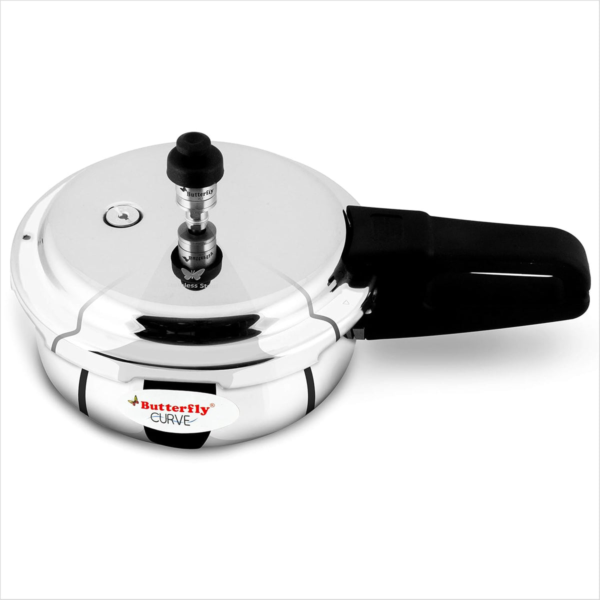 Butterfly Curve Stainless Steel Pressure Cooker – 2L, 3L & 5L – view 7