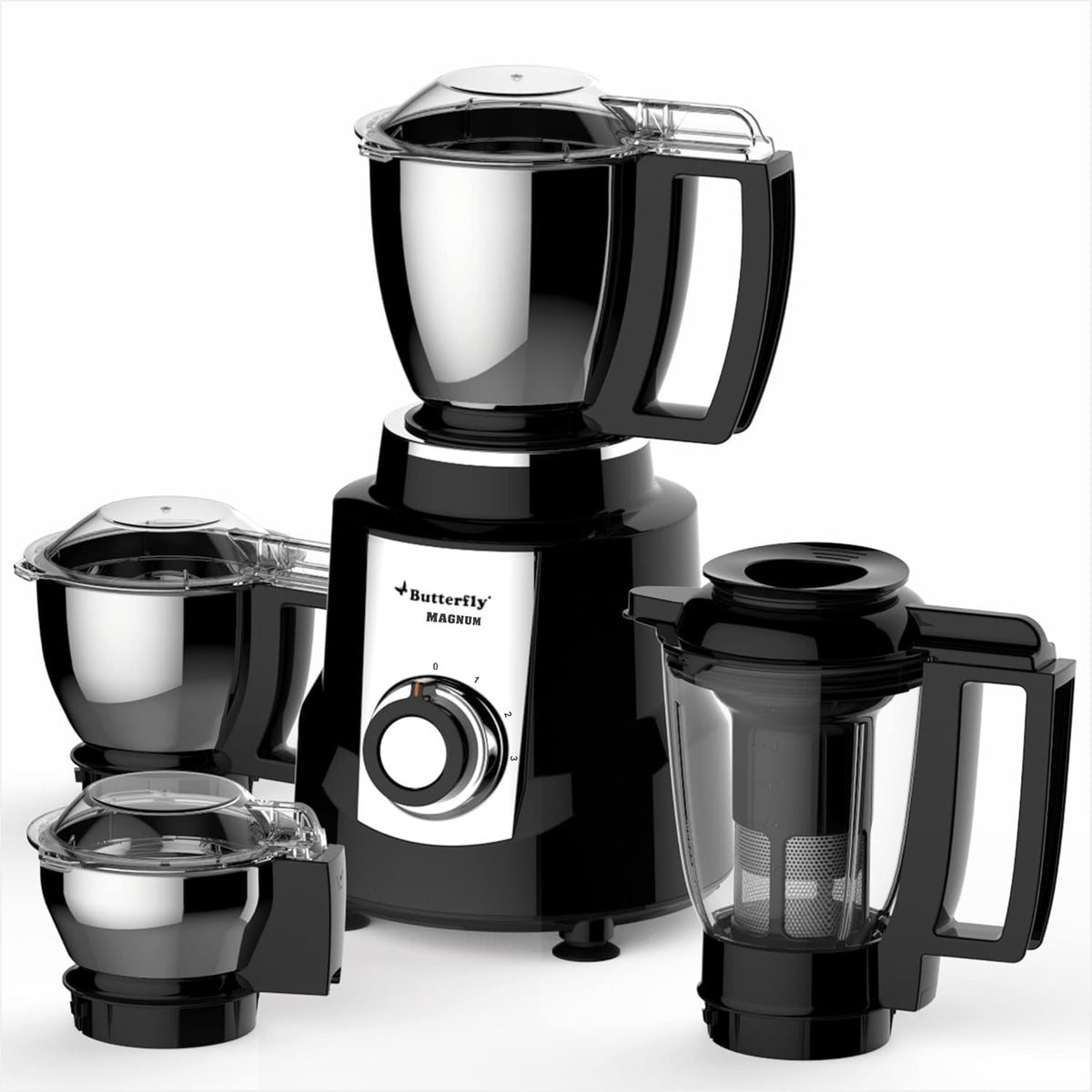 Butterfly Magnum Mixer Grinder – 750W, 4 Jars