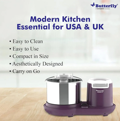 Butterfly Magnum PL Tabletop Wet Grinder – 2L – view 3
