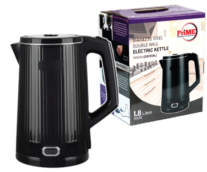 Prime Crystal Double-Wall Electric Kettle – 1.8L – view 2
